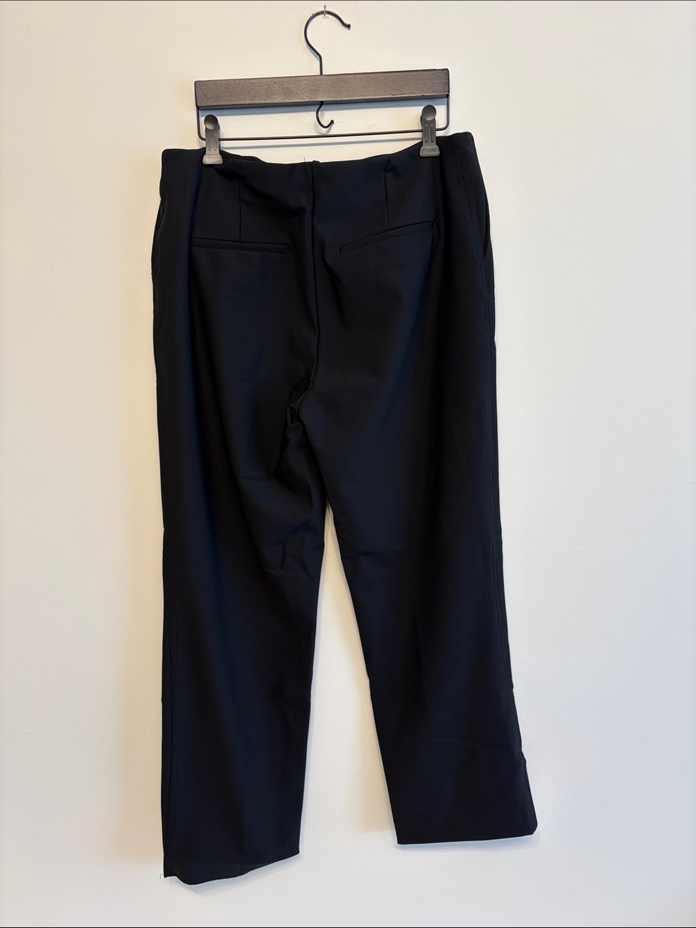 Christian Siriano black stretchy non wrinkle dress pants sz 8 preowned - Picture 2 of 4